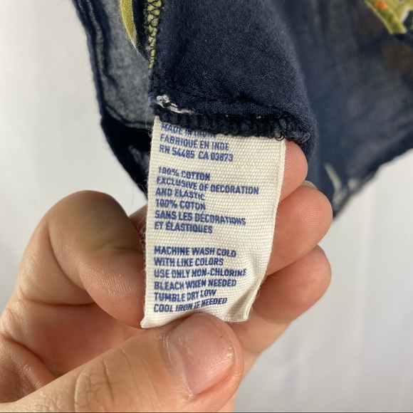 American Eagle Outfitters Blue Floral Tank Top - Picture 8 of 8